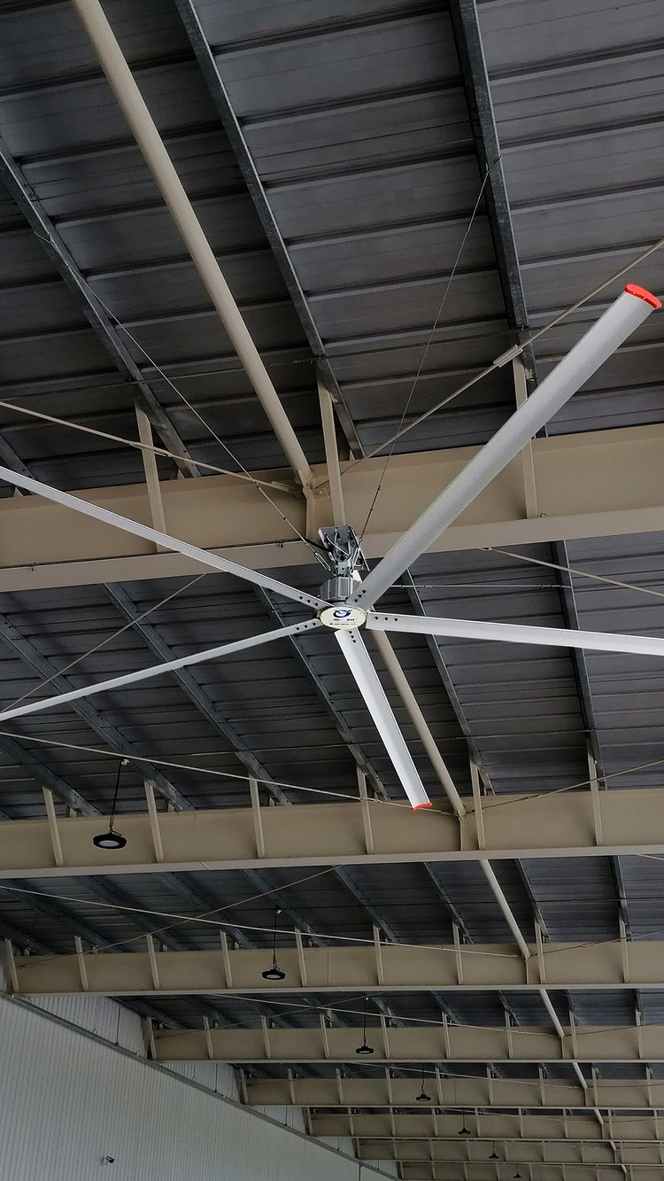 奇翔工业大型吊扇 厂房车间节能大功率大风扇，1小时低至0. 工业风扇节能新标杆